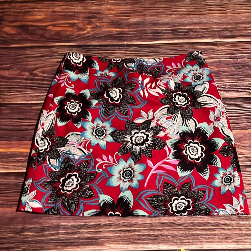 Talbots Floral Skirt